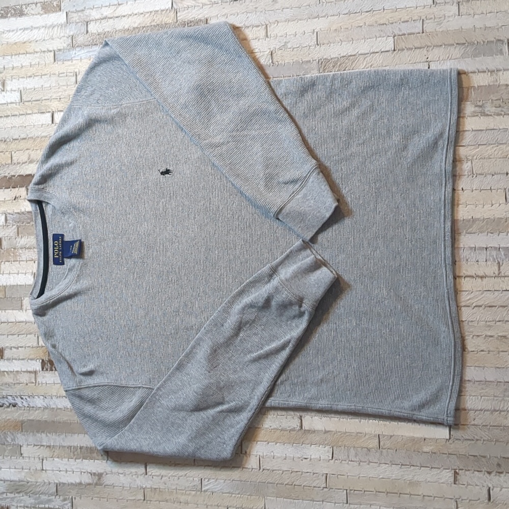 Polo‎ Ralph Lauren Waffle Knit Long Sleeve T-shirt